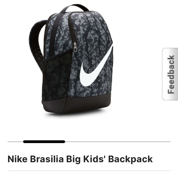 Nike Other - NWTNike Black and Gray Big Kids Backpack